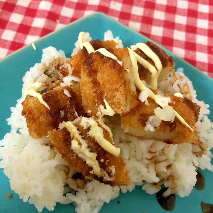 ネギとコロッケ丼☆